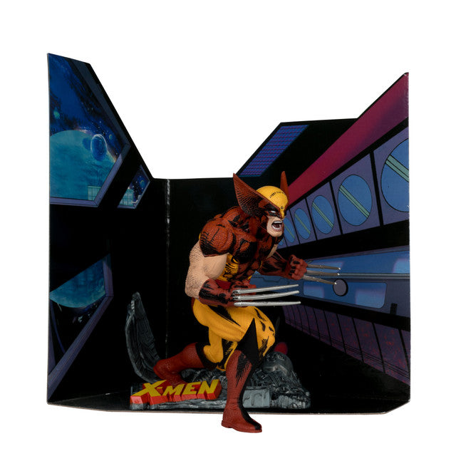 Mcfarlane Marvel Wolverine (X-Men #1) 1:10th Scale Posed Figure w/Scene