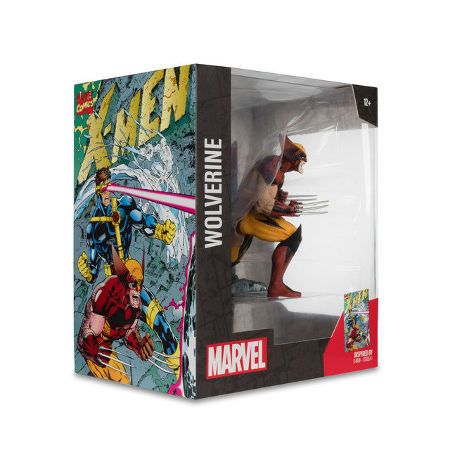 Mcfarlane Marvel Wolverine (X-Men #1) 1:10th Scale Posed Figure w/Scene