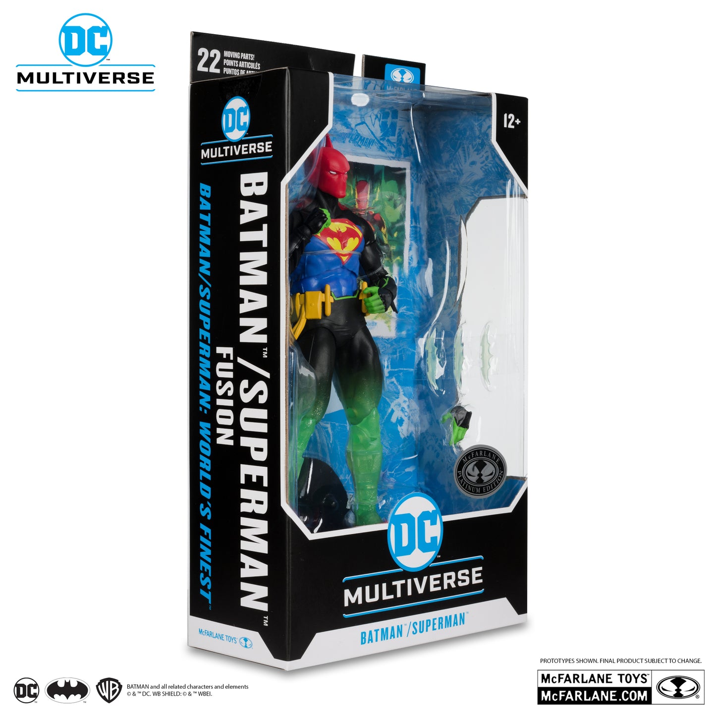 Mcfarlane DC Multiverse Batman / Superman Fusion (Batman/Superman: World’s Finest) (Platinum Edition)