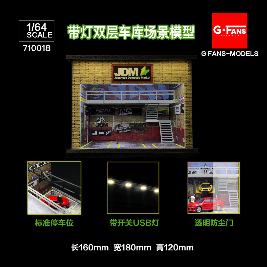 G-fans 1:64 JDM Diorama with LED