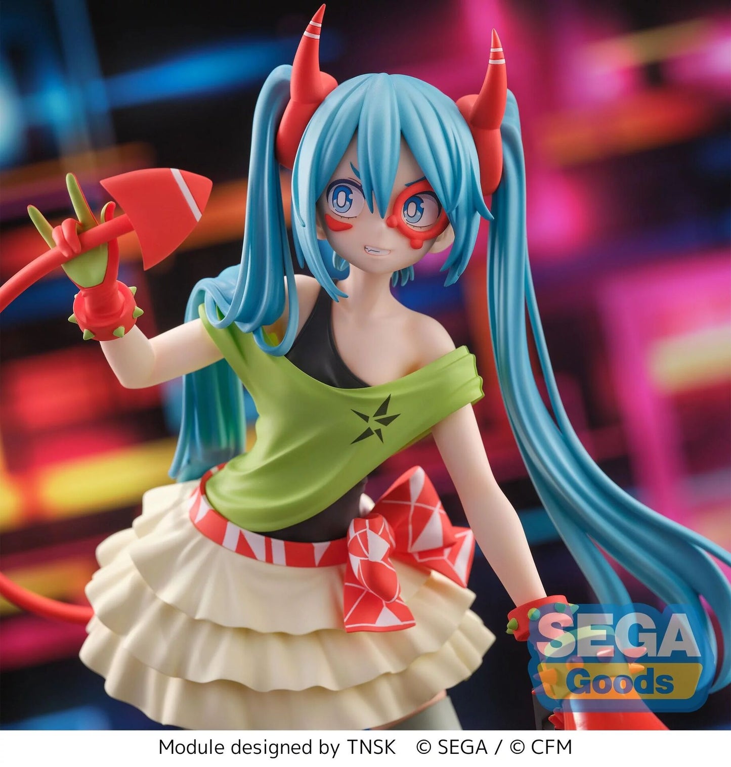 Sega Hatsune Miku -Project DIVA- FiGURiZM Hatsune Miku (DE:Monster T.R. Ver.)