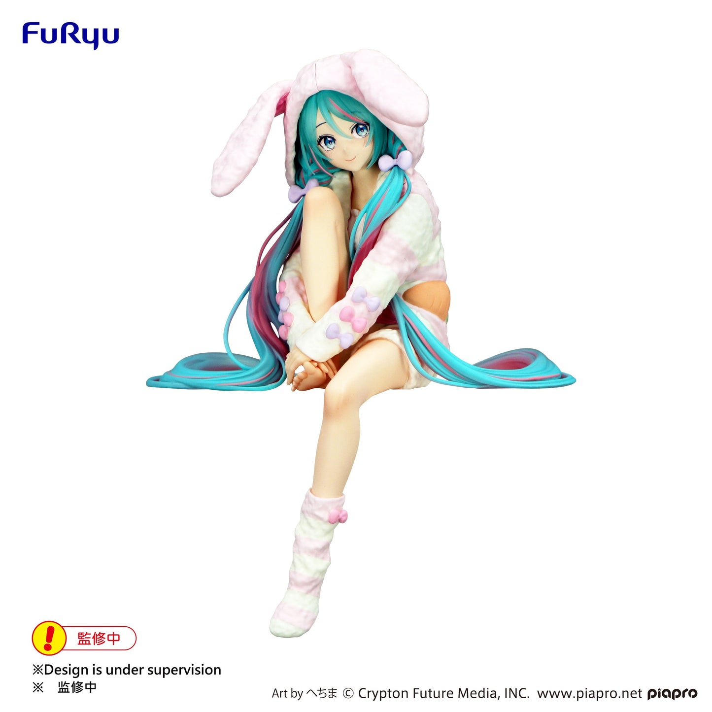 Furyu Miku Rabbit Hood Noodle Stopper