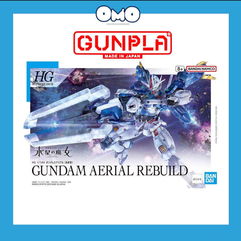 HG 1/144 GUNDAM AERIAL REBUILD (MOBILE SUIT GUNDAM: THE WITCH FROM MERCURY)