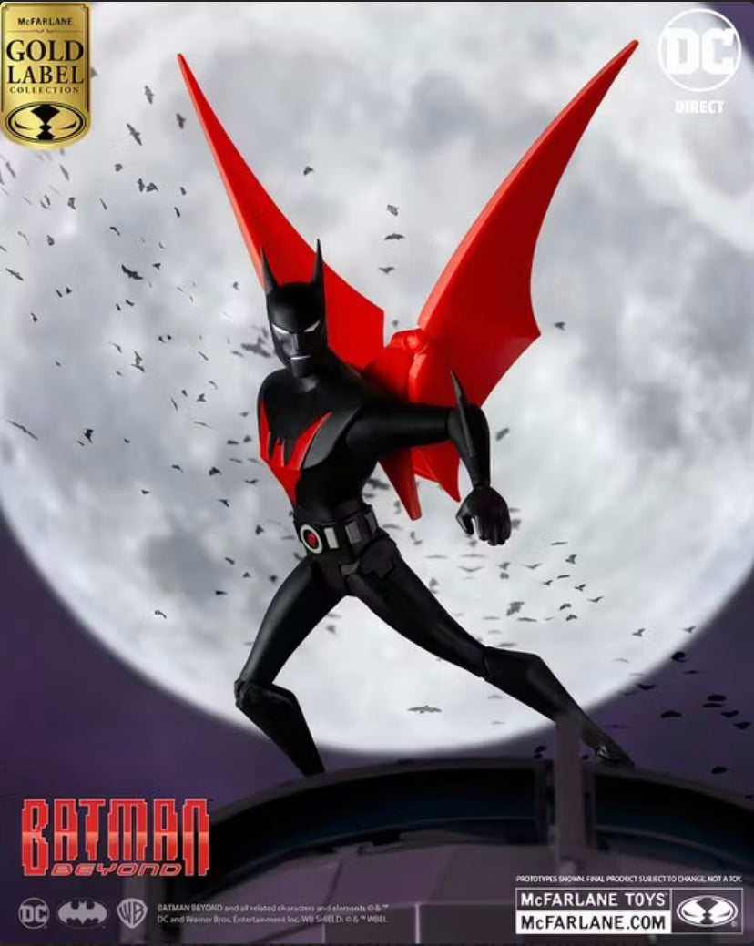 McFarlane DC DIRECT - BATMAN BEYOND ANIMATED 25TH ANNIVERSARY 6IN FIGURE - BATMAN BEYOND (SDCC)(GOLD LABEL)
