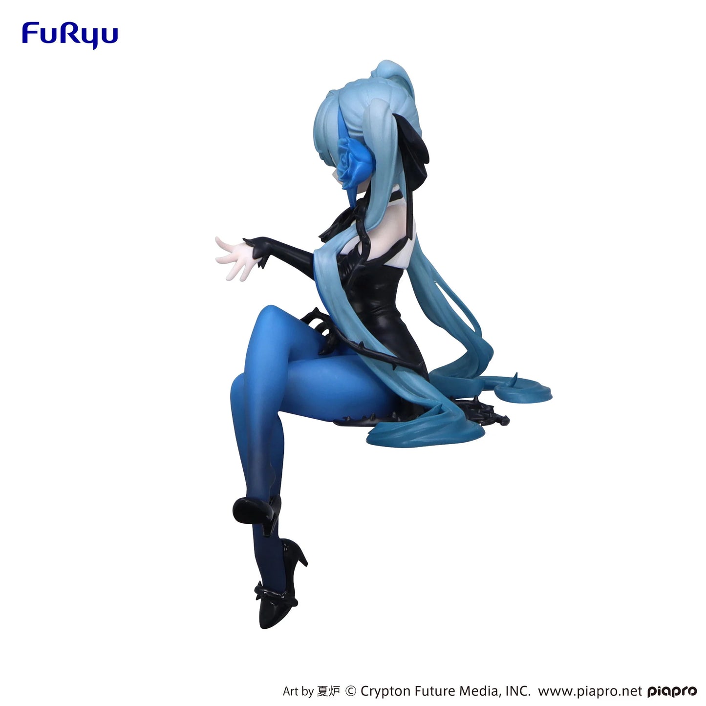 FuRyu - Hatsune Miku Noodle Stopper Figure Blue Rose