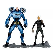 McFarlane DC MULTIVERSE 7IN WITH MEGAFIG 2PK - ROOKIE (BATMAN: END GAME) AND MR. BLOOM (GOLD LABEL)(SDCC)