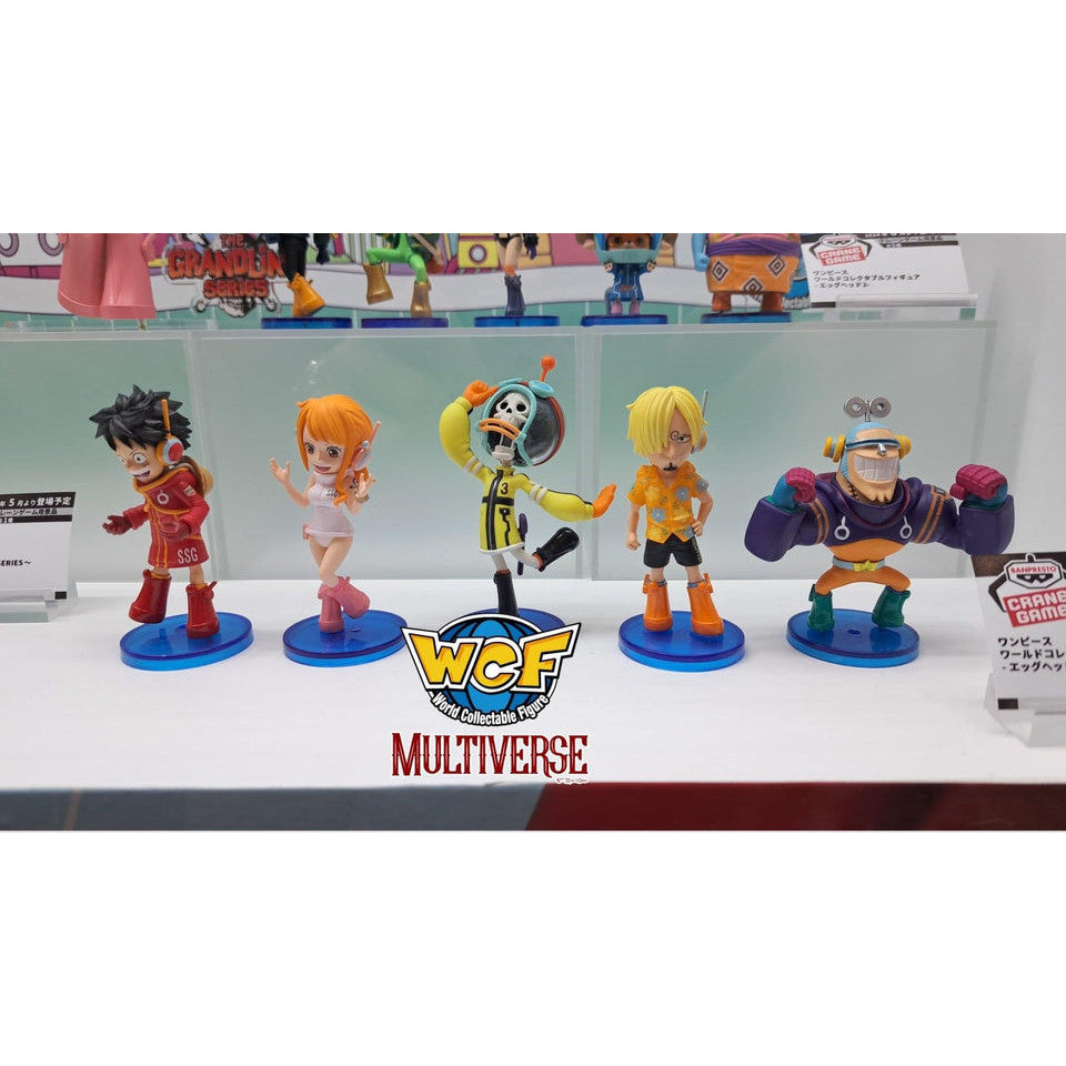 WCF ONE PIECE - EGG HEAD 1 - Set (WORLD COLLECTABLE FIGURE)