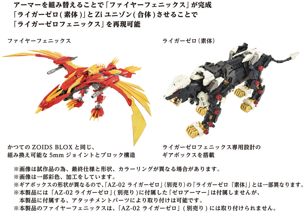 1/72 ZOIDS AZ-06 Liger Zero Phoenix