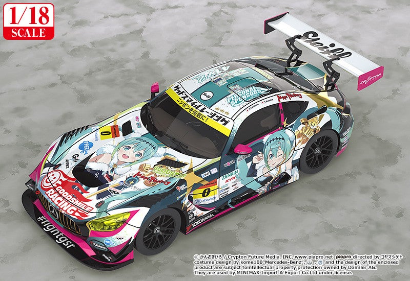 [PRE-ORDER] 1/18th Scale Good Smile Hatsune Miku AMG 2018 Final Race Ver.