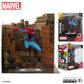 Mcfarlane Marvel Spider-Man 1:10th Scale Collectible with Scene (The Amazing Spider-Man #38) Gold Label