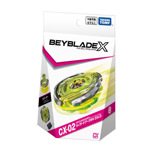 Beyblade X CX-02 Starter Wizard Arc R4-55LO