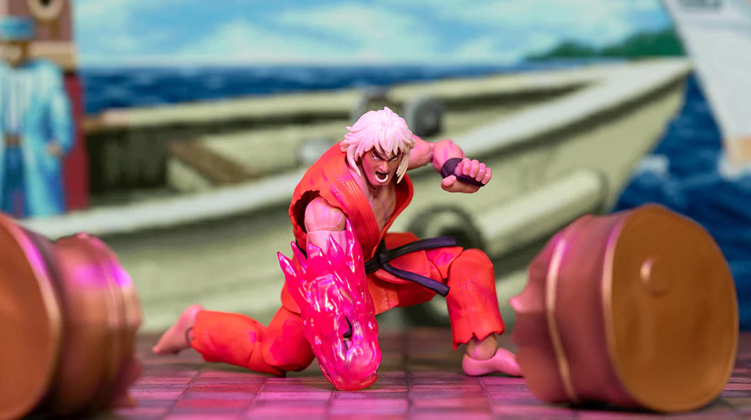 JADA TOYS Violent Ken 1/12 Scale Action Figure Deluxe Set Ultra Street Fighter II (Exclusive)