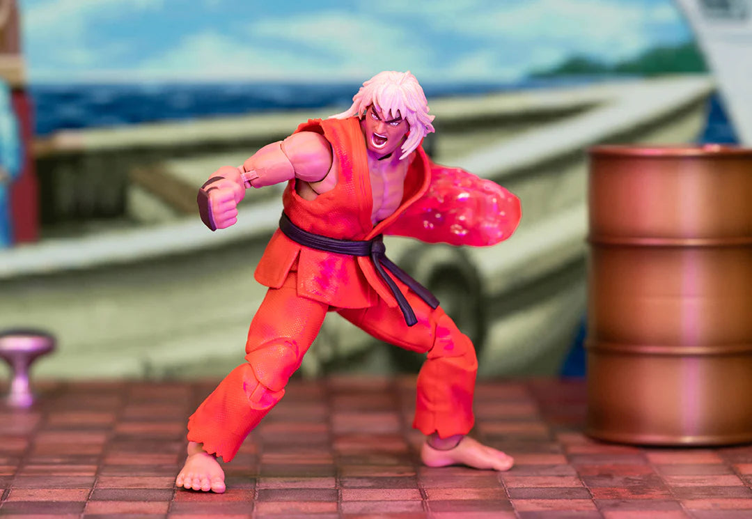 JADA TOYS Violent Ken 1/12 Scale Action Figure Deluxe Set Ultra Street Fighter II (Exclusive)