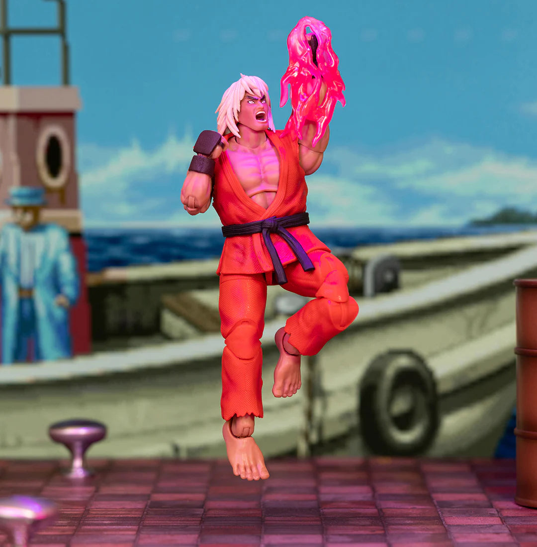 JADA TOYS Violent Ken 1/12 Scale Action Figure Deluxe Set Ultra Street Fighter II (Exclusive)