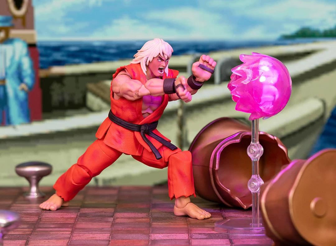 JADA TOYS Violent Ken 1/12 Scale Action Figure Deluxe Set Ultra Street Fighter II (Exclusive)