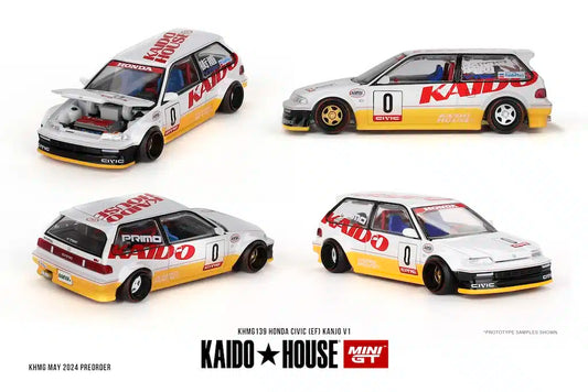Kaido House + MINIGT Honda Civic (EF) Kanjo V1