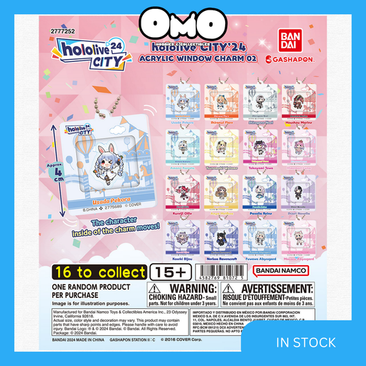GASHAPON HOLOLIVE CITY WINDOW CHARM 02 [Random]