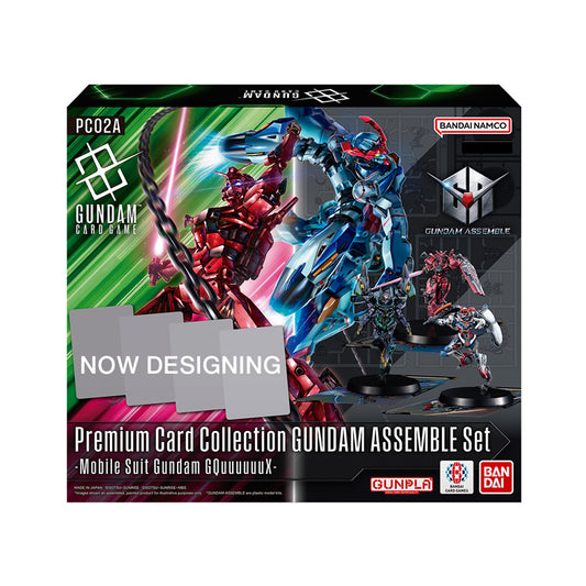 Pre-Order Gundam Card Game (Japanese) Premium Card Collection Gundam Assemble Set GQuuuuuuX [PC02A]