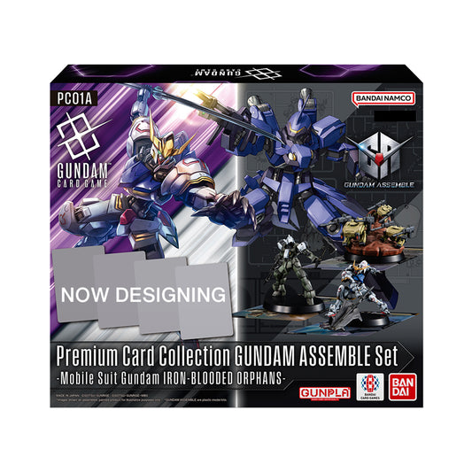 Pre-Order Gundam Card Game (Japanese) Premium Card Collection Gundam Assemble Set Iron Blooded Orphans [PC01A]