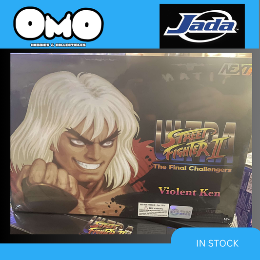 JADA TOYS Violent Ken 1/12 Scale Action Figure Deluxe Set Ultra Street Fighter II (Exclusive)