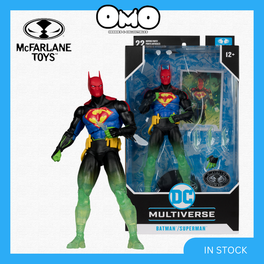 Mcfarlane DC Multiverse Batman / Superman Fusion (Batman/Superman: World’s Finest) (Platinum Edition)