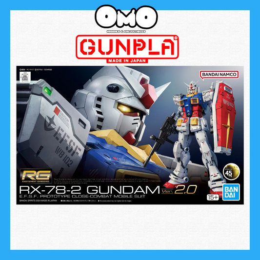 Bandai RG 1/144 RX-78-2 Gundam Ver.2.0