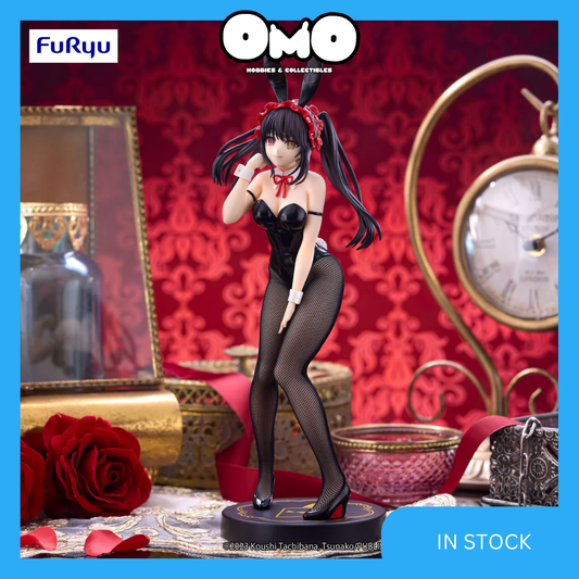 FuRyu - Date A LiveⅤ BiCute Bunnies Figure - Kurumi Tokisaki: Black Color Ver.