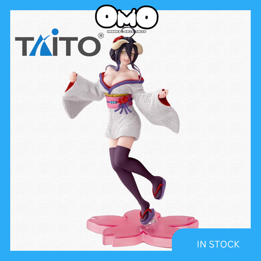 Taito-Overlord Coreful Figure - Albedo (Sakura Kimono Ver.) Renewal Edition