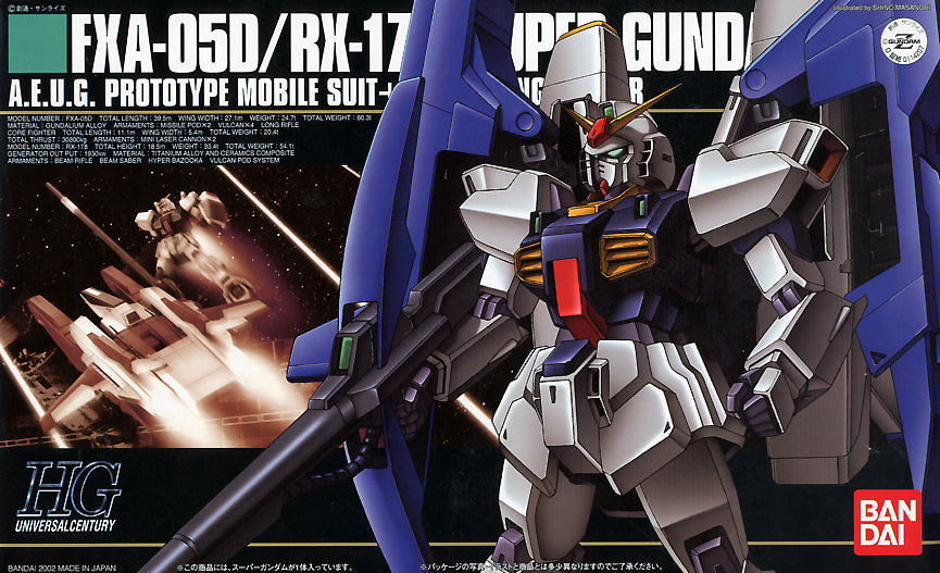 HGUC 1/144 RX-178+FXA-05D Super Gundam