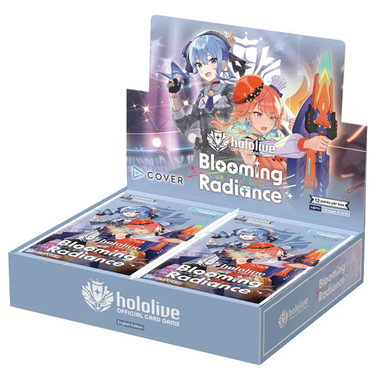 Hololive OFFICIAL CARD GAME Booster Box Blooming Radiance [English Ver.]