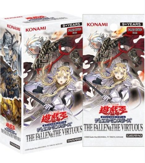 Re-Order Yu-Gi-Oh! (Asian English) Booster Box The Fallen &amp; The Virtuous [CG2056AE]