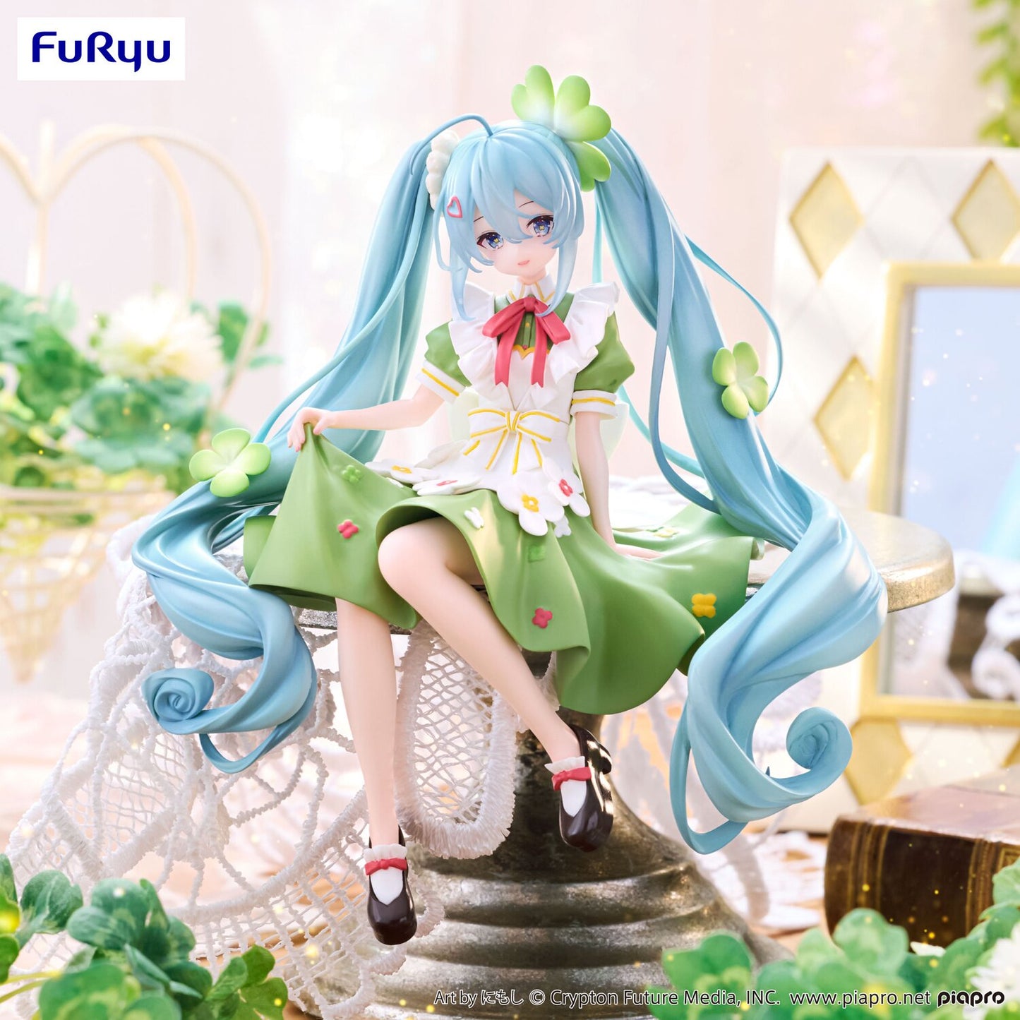 Hatsune Miku: Flower Fairy Clover Ver. Noodle Stopper Figure