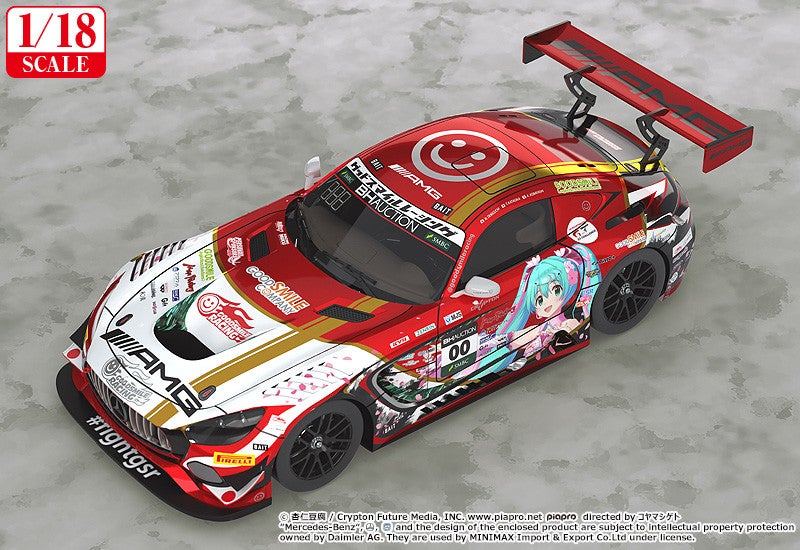 [PRE-ORDER] 1/18th Scale Mercedes-AMG Team GOOD SMILE 2019 SUZUKA 10HOURS Ver.