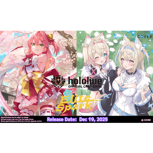 [Pre-Order] Hololive OFFICIAL CARD GAME Booster Pack Elite Spark [hOCG-hBP03e]