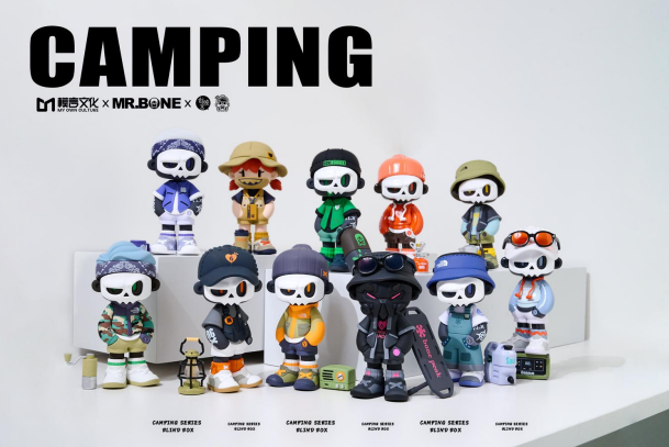 [CASE] MR.BONE Camping Series Blind Box