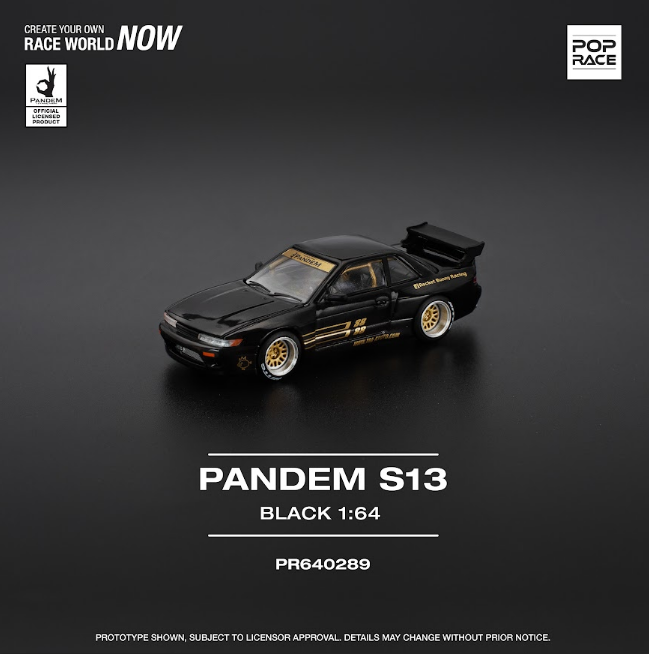 PR640289 PANDEM S13 - BLACK