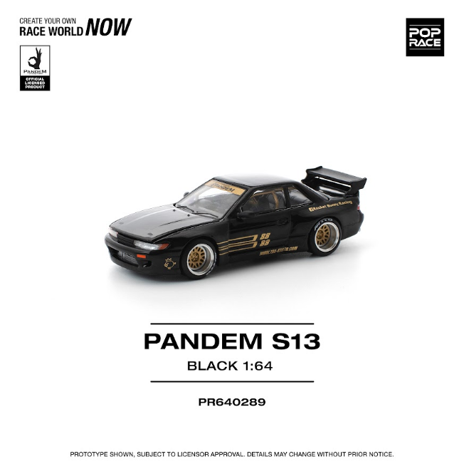 PR640289 PANDEM S13 - BLACK