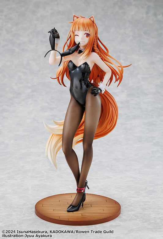 1/7 Spice and Wolf MERCHANT MEETS THE WISE WOLF Holo Light Novel bunny ver. illustration by Jyuu Ayakura