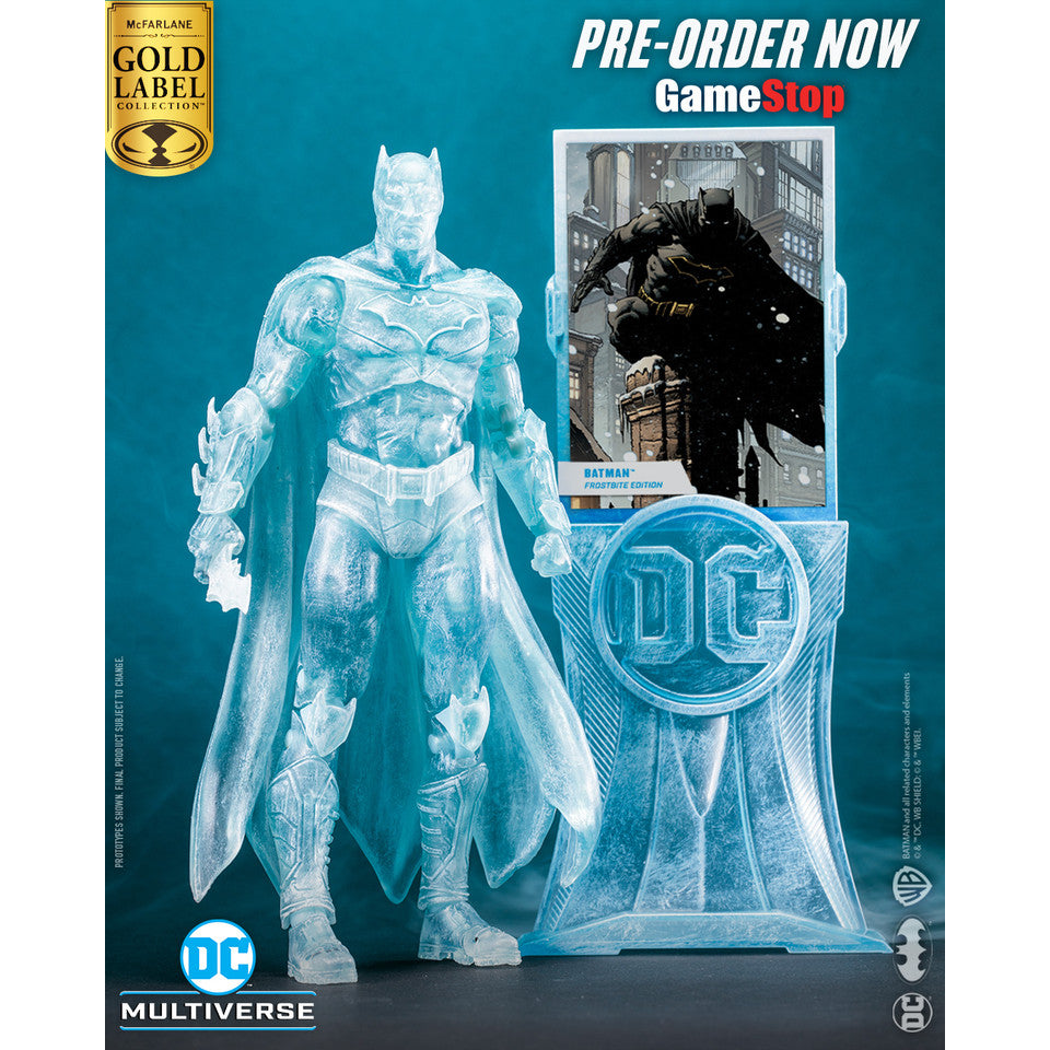 McFarlane Toys DC MULTIVERSE 7IN - BATMAN (REBIRTH)(FROSTBITE)(GOLD LABEL)