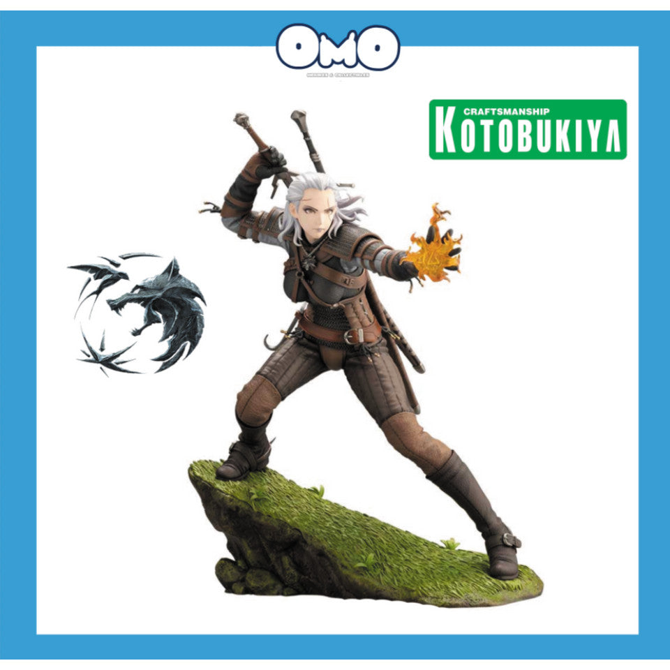 KOTOBUKIYA THE WITCHER GERALT BISHOUJO STATUE