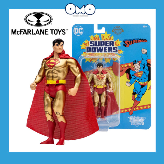 McFarlane Toys DC DIRECT - SUPER POWERS 5IN FIGURES WV7 - SUPERMAN (GOLD EDITION)(SP 40TH ANNIVERSAR