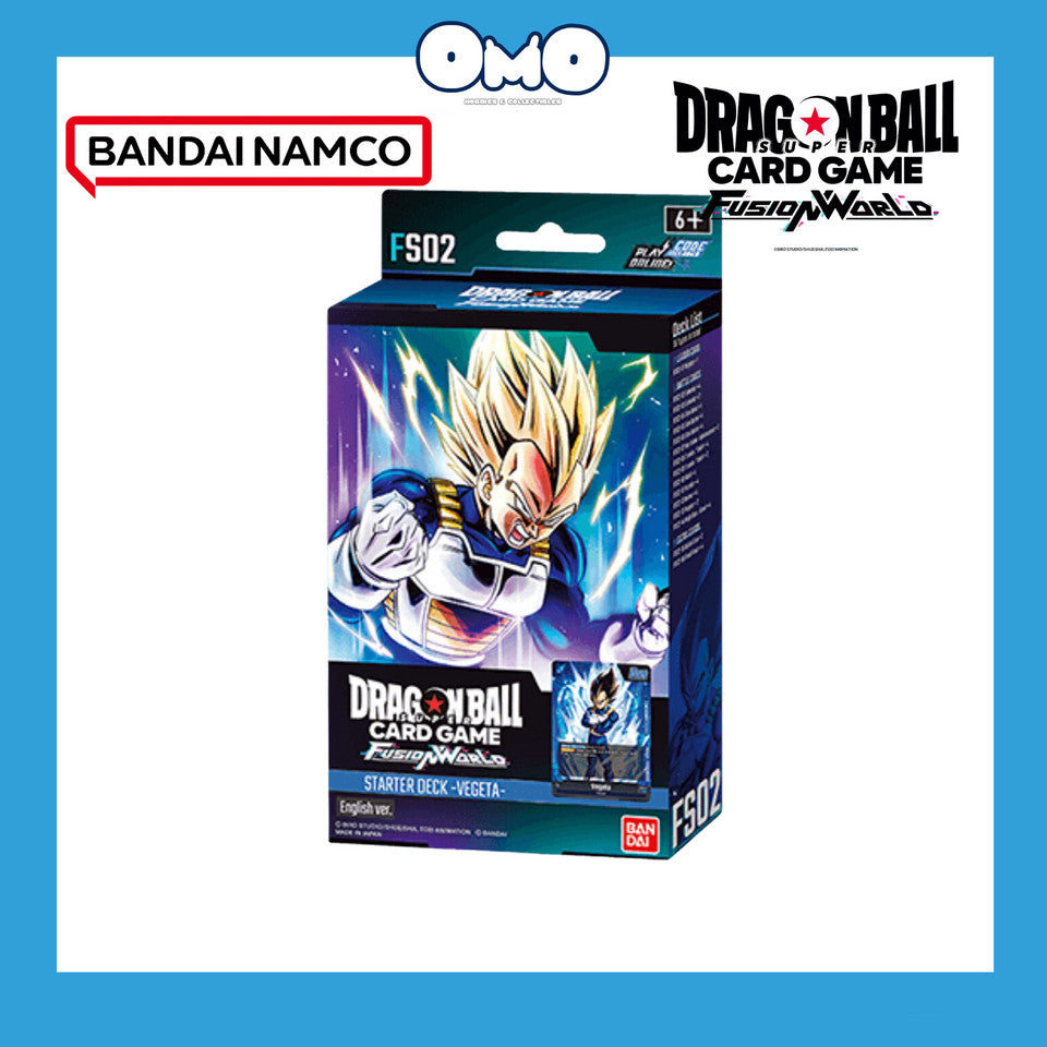 BANDAI Dragon Ball Super Card Game: Fusion World – Vegeta Starter Deck [FS02]