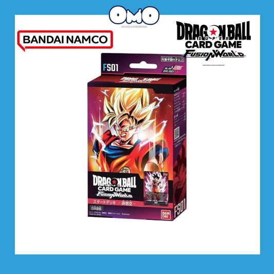 BANDAI Dragon Ball Super Card Game Fusion World Starter Deck FS01 Son Goku TCG