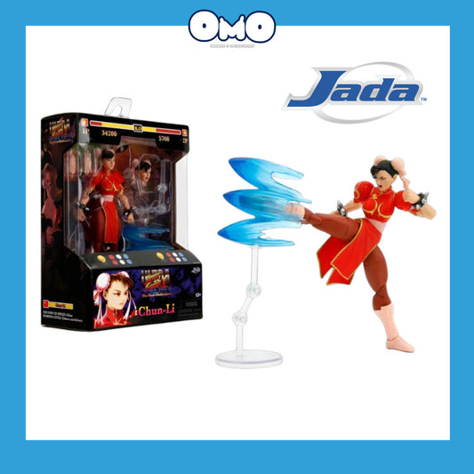 JADA TOYS Street Fighter - Chun-Li (Player 2) Red Ver. 6"